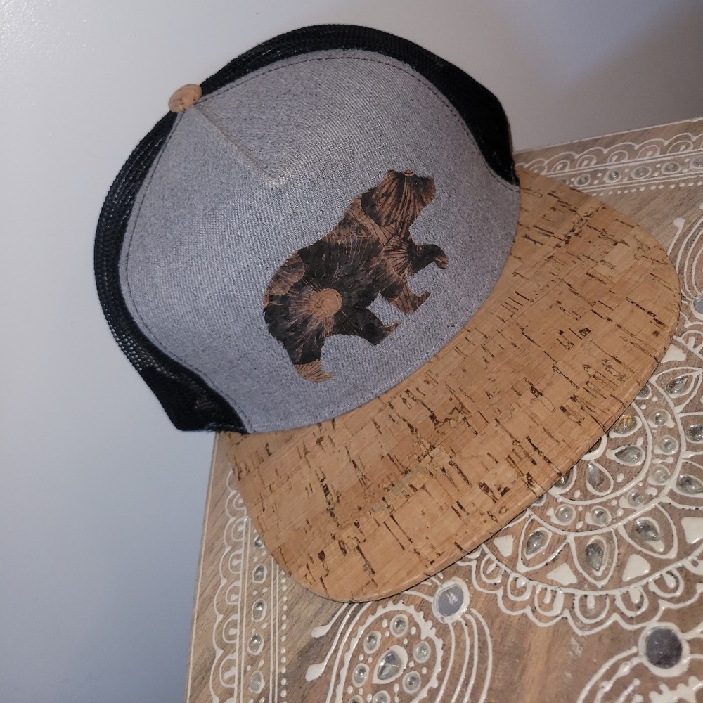 Grey/Black Mosaic Cali Bear